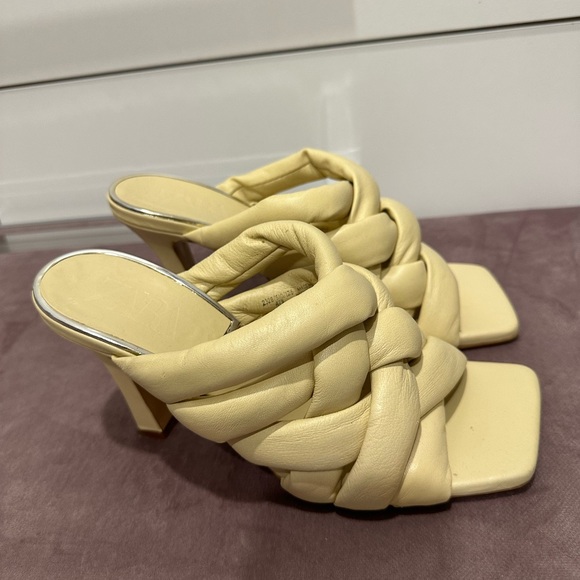 Women sandals Zara leather size 38 - Picture 4 of 6